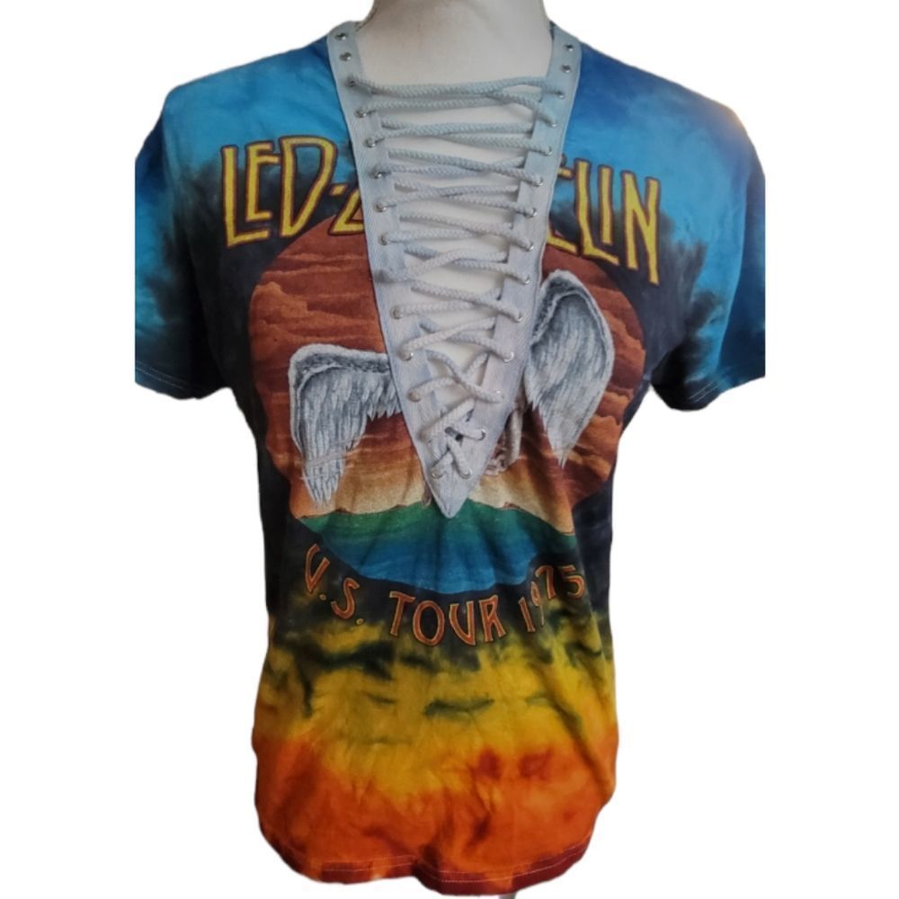 Led Zeppelin Tye Dye Customized Tee